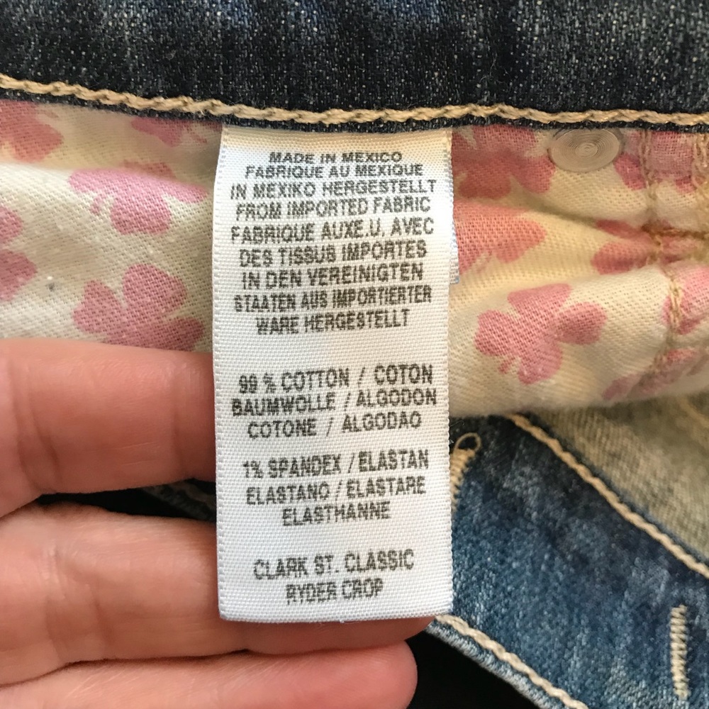 LUCKY BRAND Ryder Crop Jeans - Picture 6 of 8
